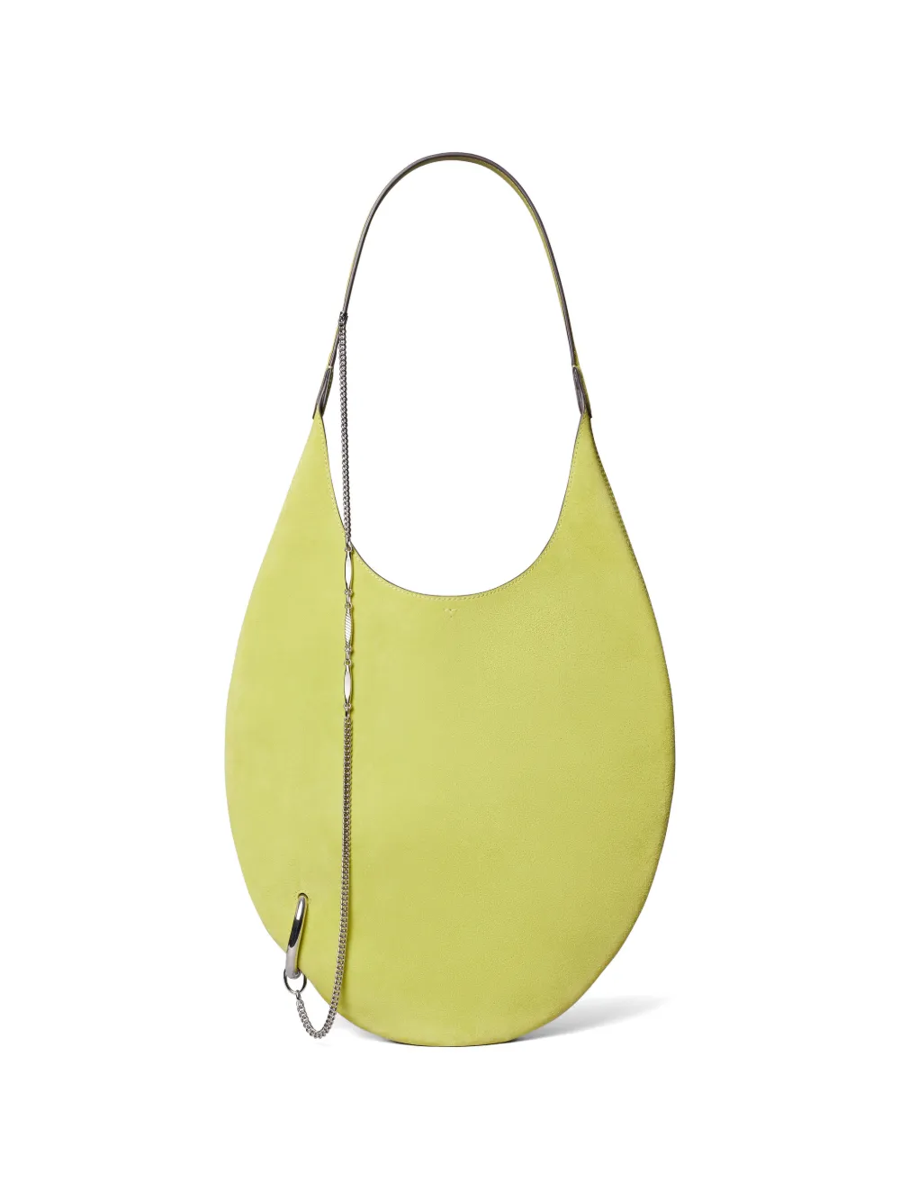 Tory Burch Pierced soft suede bag - Verde