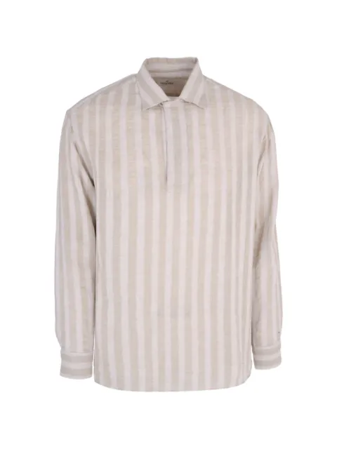 Alessandro Gherardi ストライプ ポロシャツ