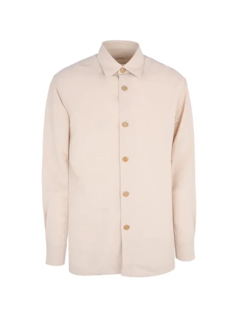 Alessandro Gherardi beige buttonned shirt
