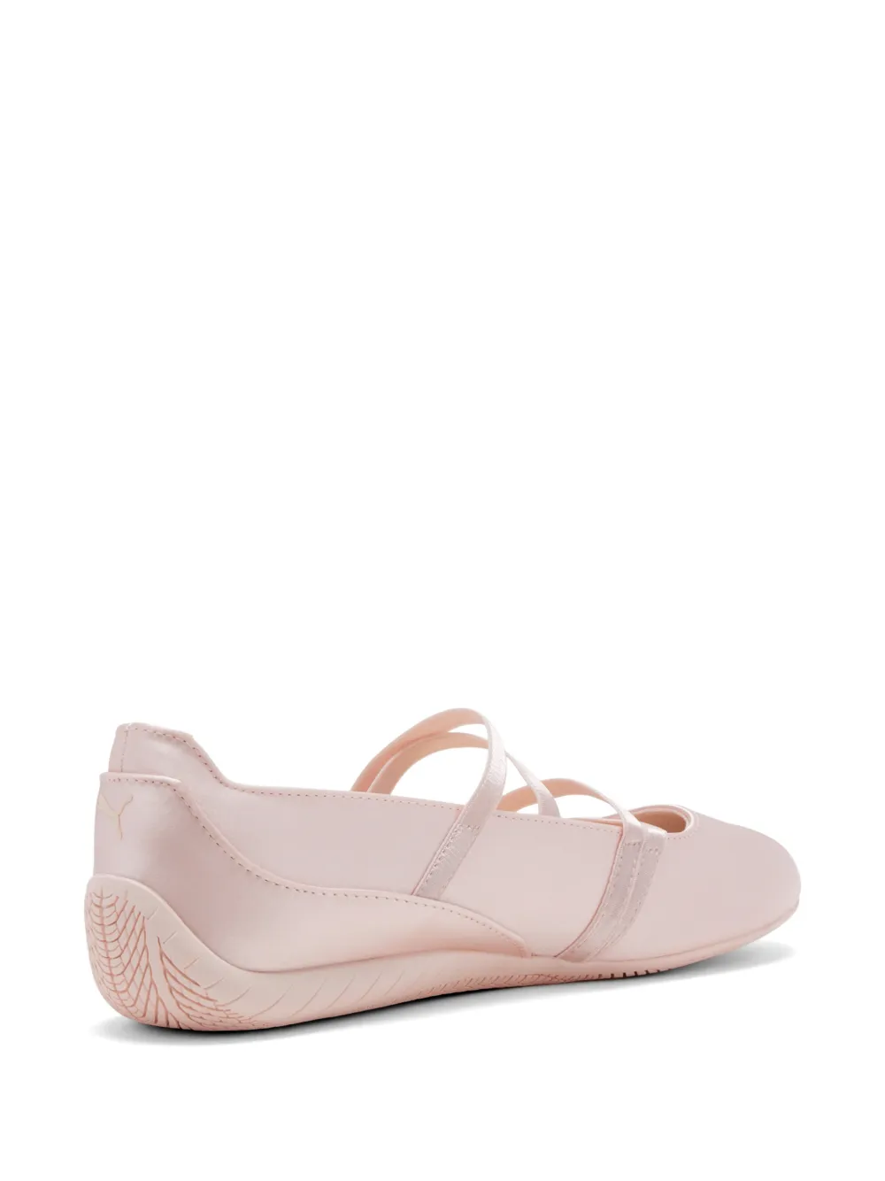PUMA Speedcat ballerina's met logo en bandjes Roze
