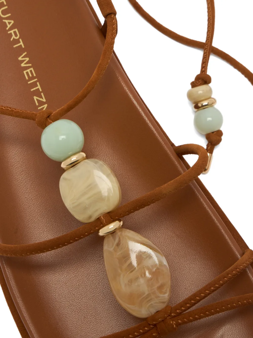 Stuart Weitzman Majorca sandalen Bruin