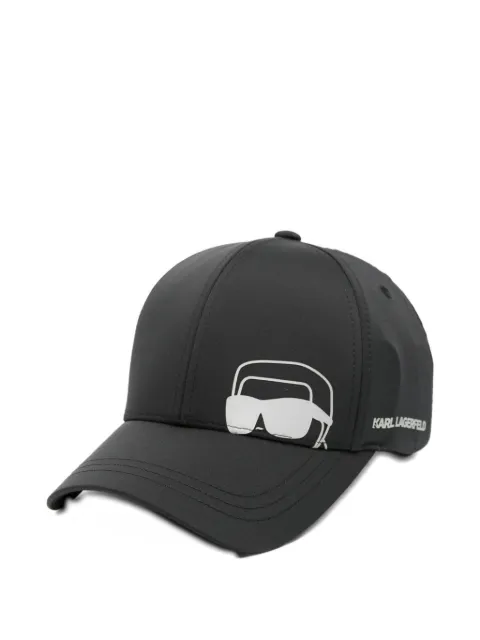 Karl Lagerfeld logo baseball cap