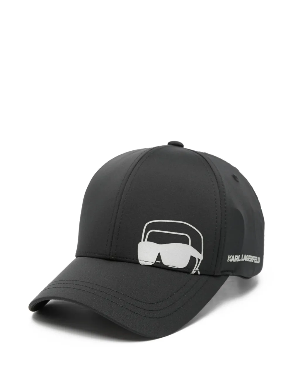 Karl Lagerfeld logo baseball cap - Nero