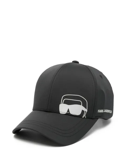 Karl Lagerfeld logo baseball cap