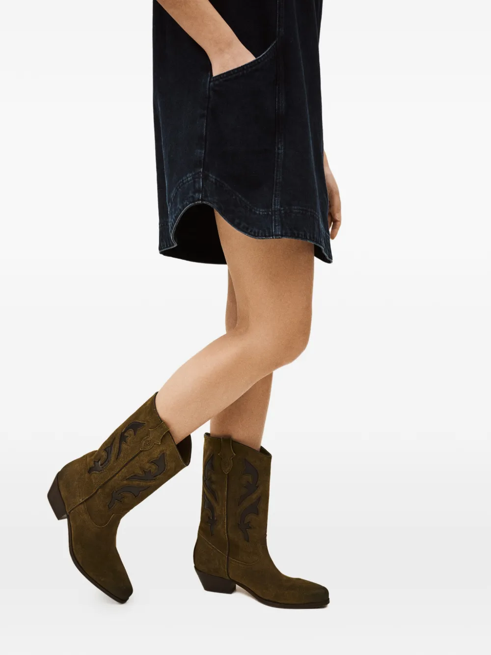 Ba&Sh Laarzen met applicatie Bruin