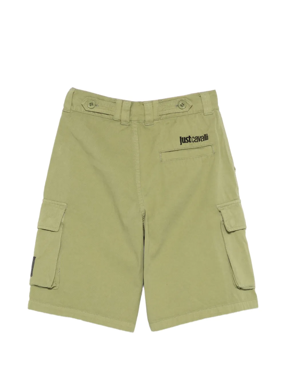  Just Cavalli Cargo Pocket Shorts - Green 