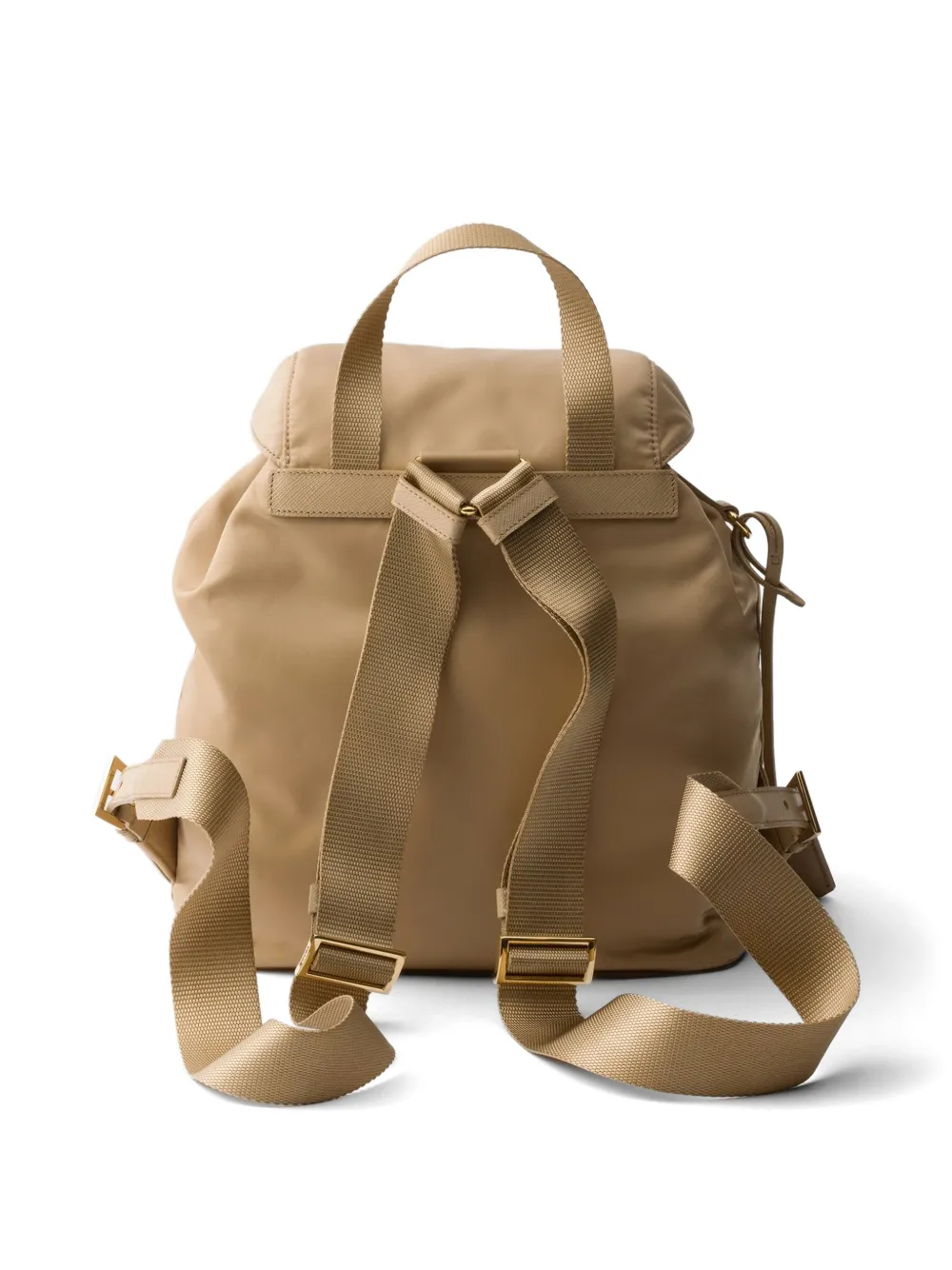 Prada Re-Edition 1978 kleine Re-Nylon rugzak Bruin