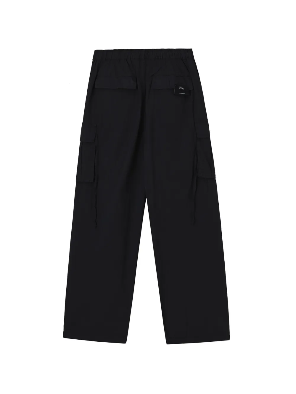  Izzue Drawstring Cargo Pants - Black 