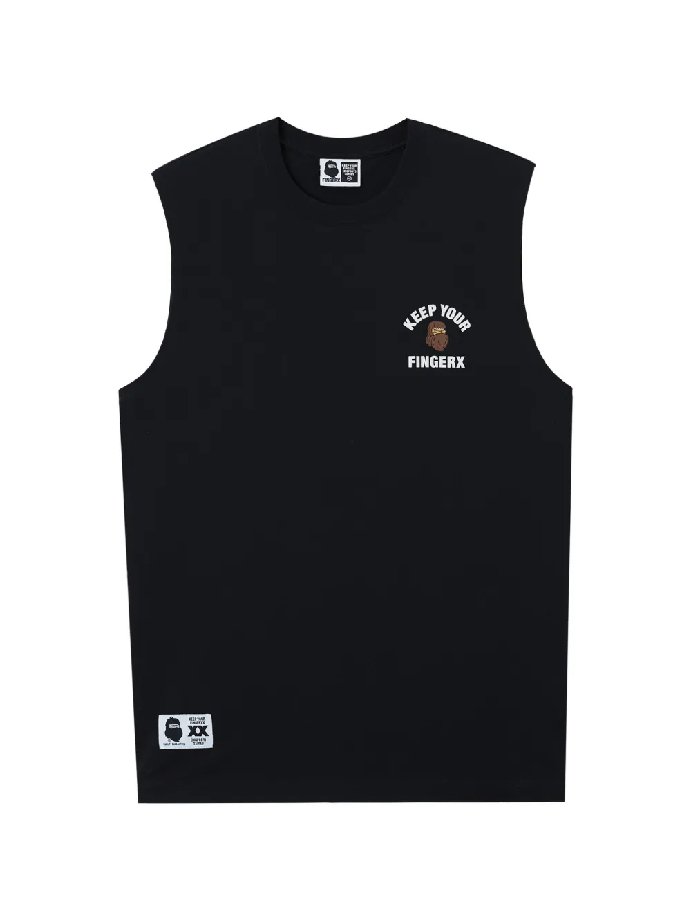FINGERCROXX printed tank top - Schwarz