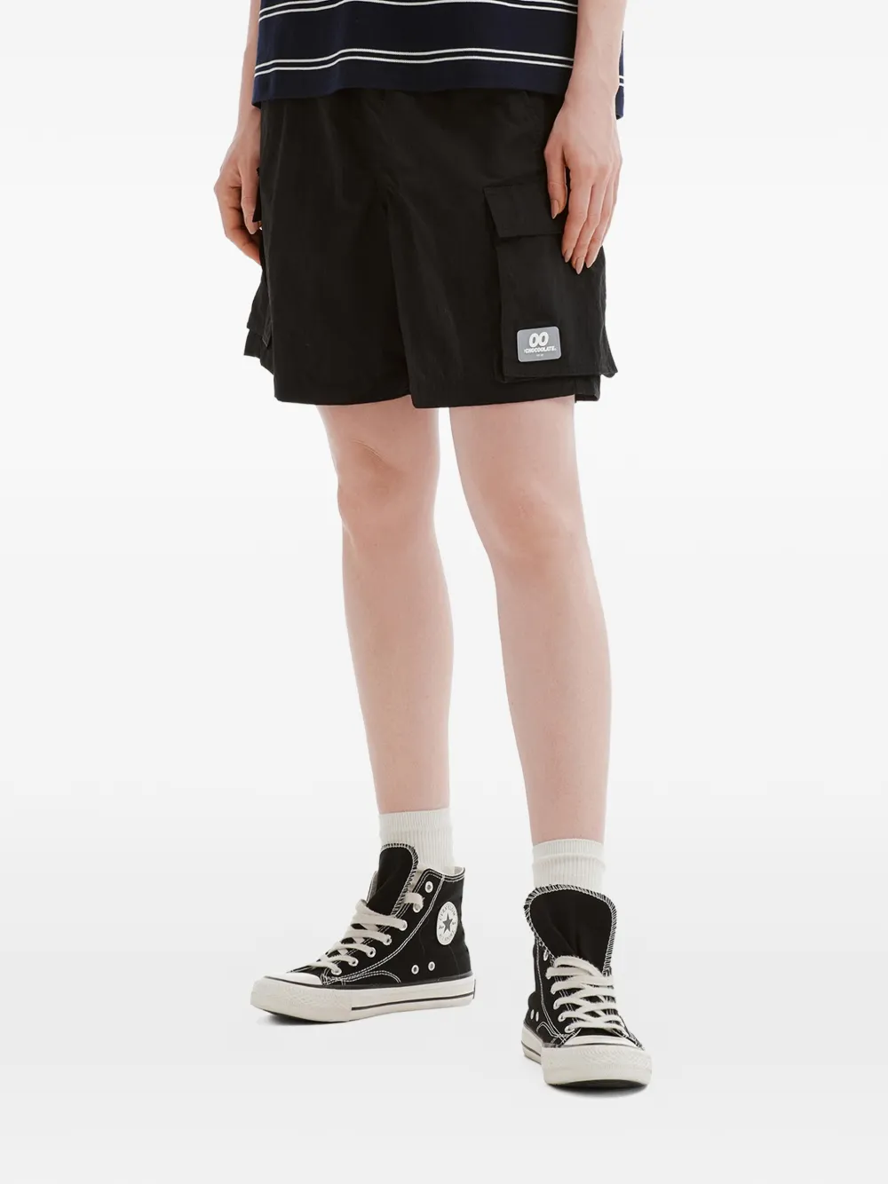  Chocoolate Cargo Shorts - Black 