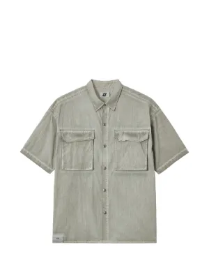 JiyongKim short-sleeve Shirt | Grey | FARFETCH CA