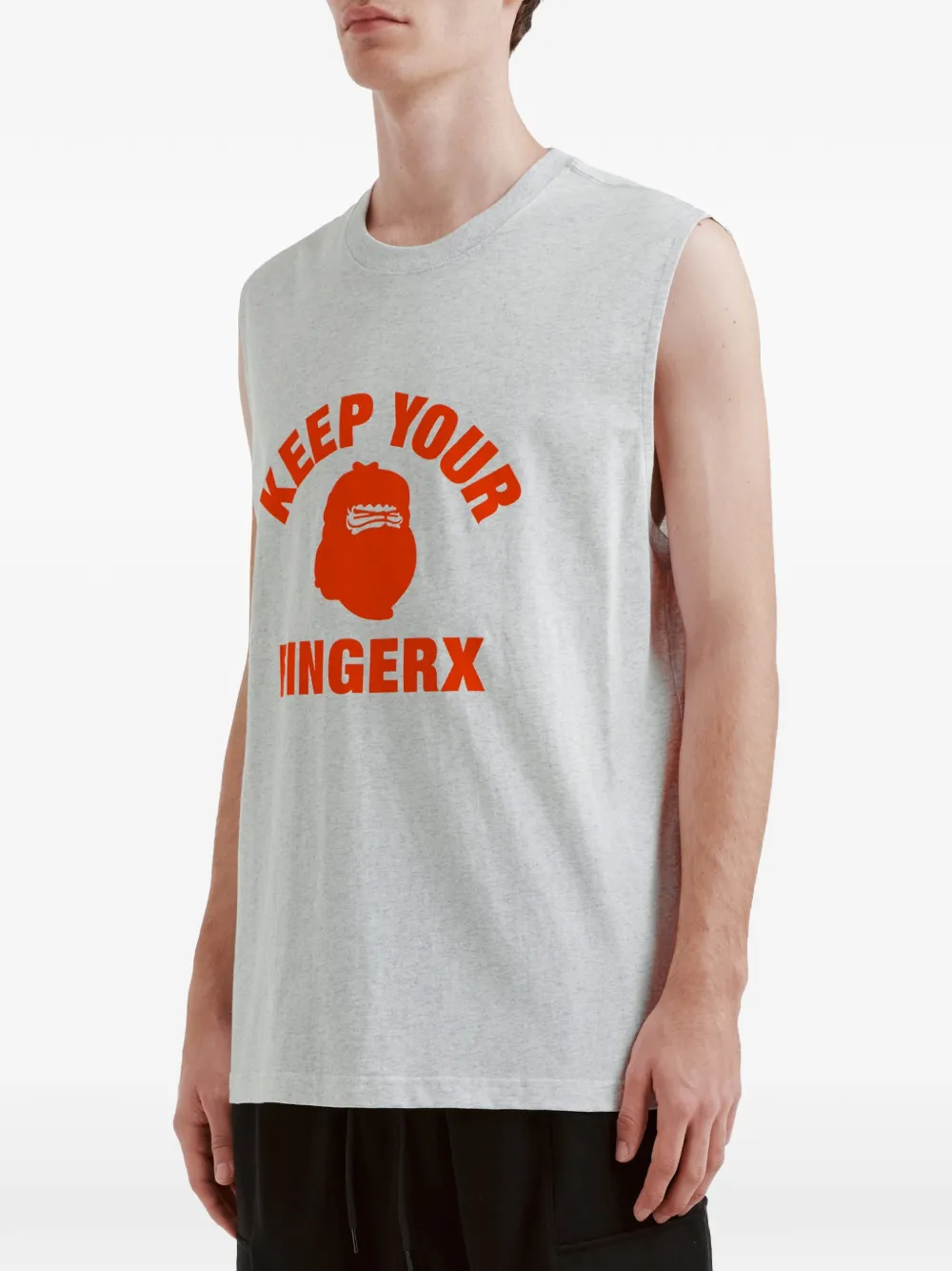 Graphic-Print Tank Top