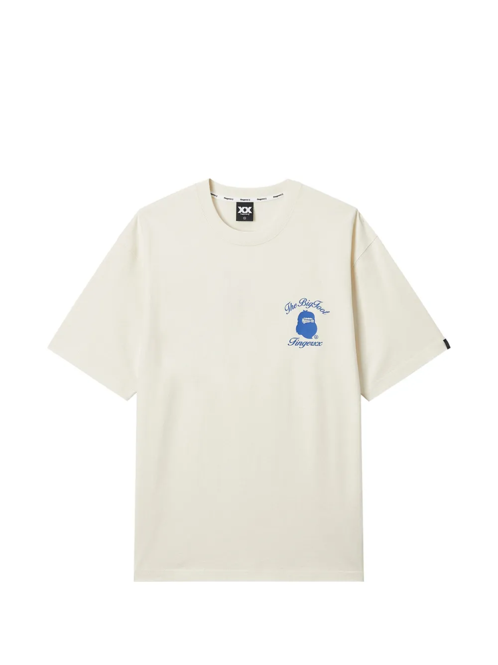 FINGERCROXX graphic-print T-shirt - Nude