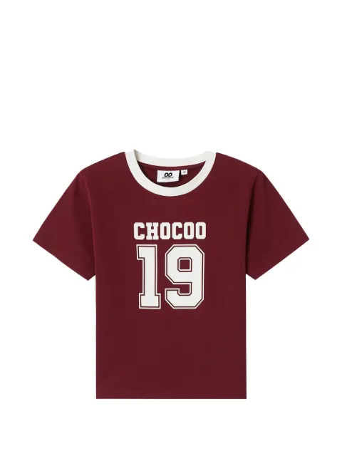 CHOCOOLATE ringer graphic T-shirt