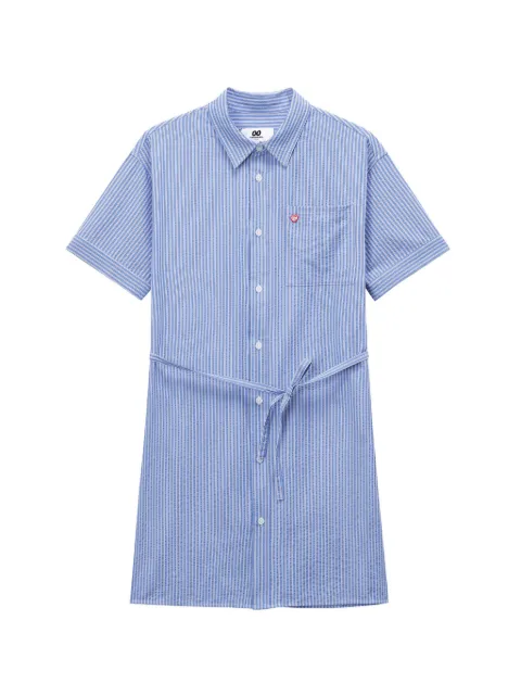 CHOCOOLATE vestido midi a rayas