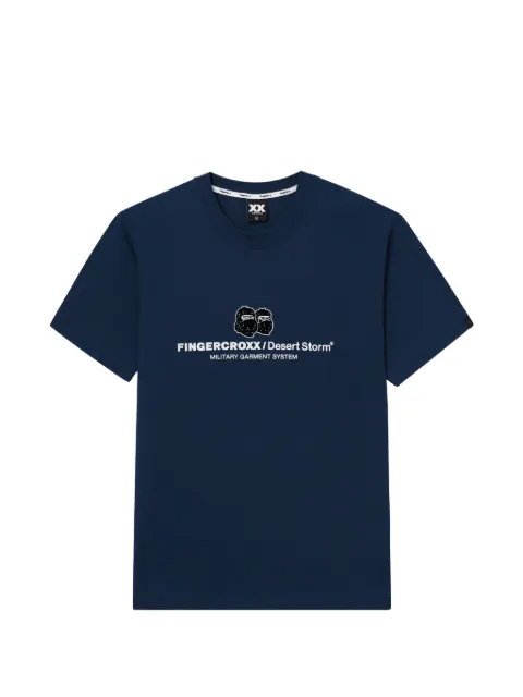 FINGERCROXX round-neck T-shirt