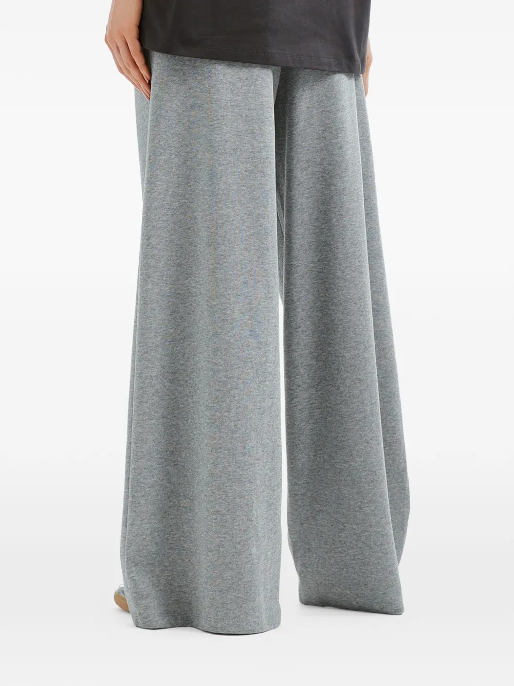 tout a coup Broek met wijde pijpen Grijs