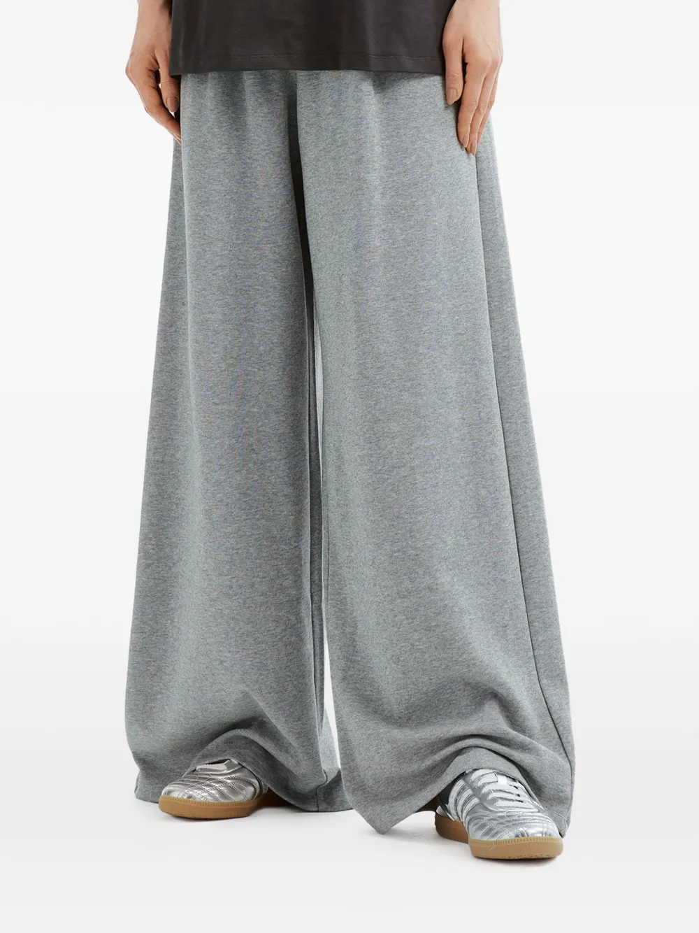tout a coup wide-leg trousers - Grigio