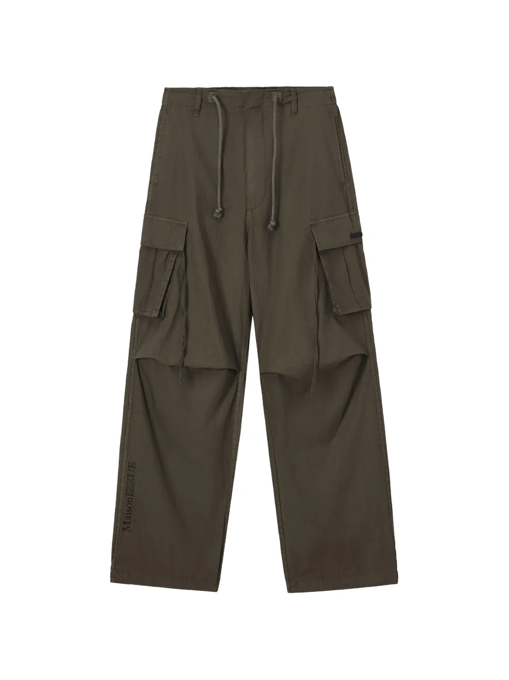 izzue drawstring cargo pants - Verde