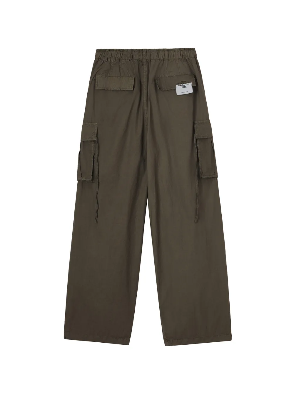  Izzue Drawstring Cargo Pants - Green 