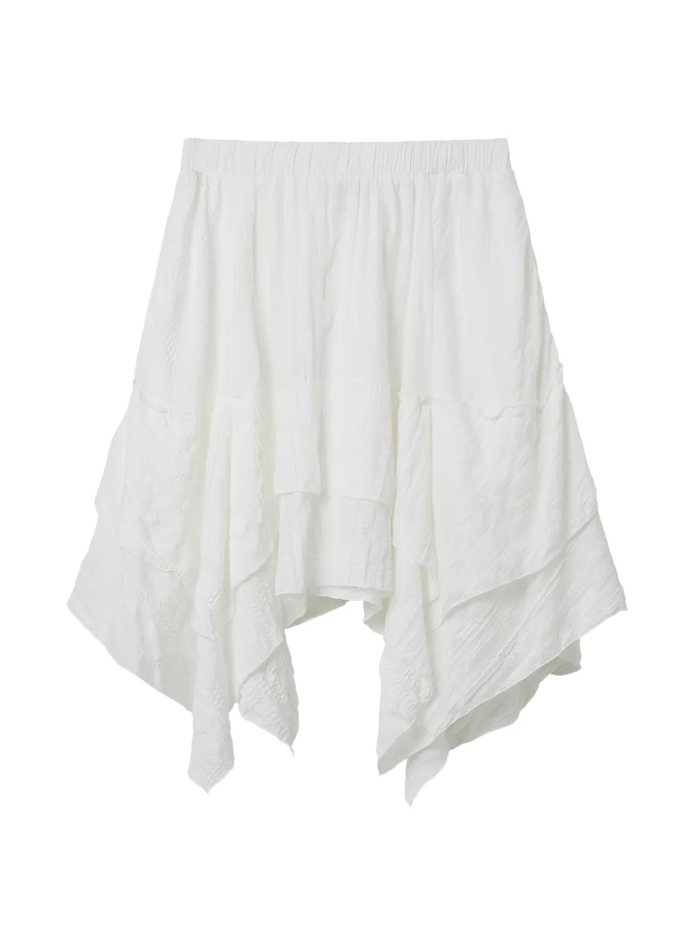  Tout A Coup Ruffled Skirt - White 