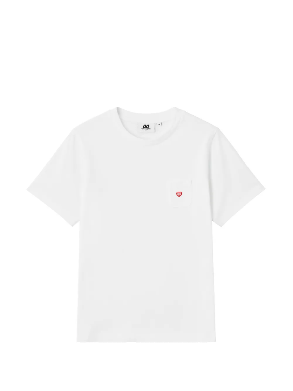 CHOCOOLATE Pocket Heart T-shirt - Bianco