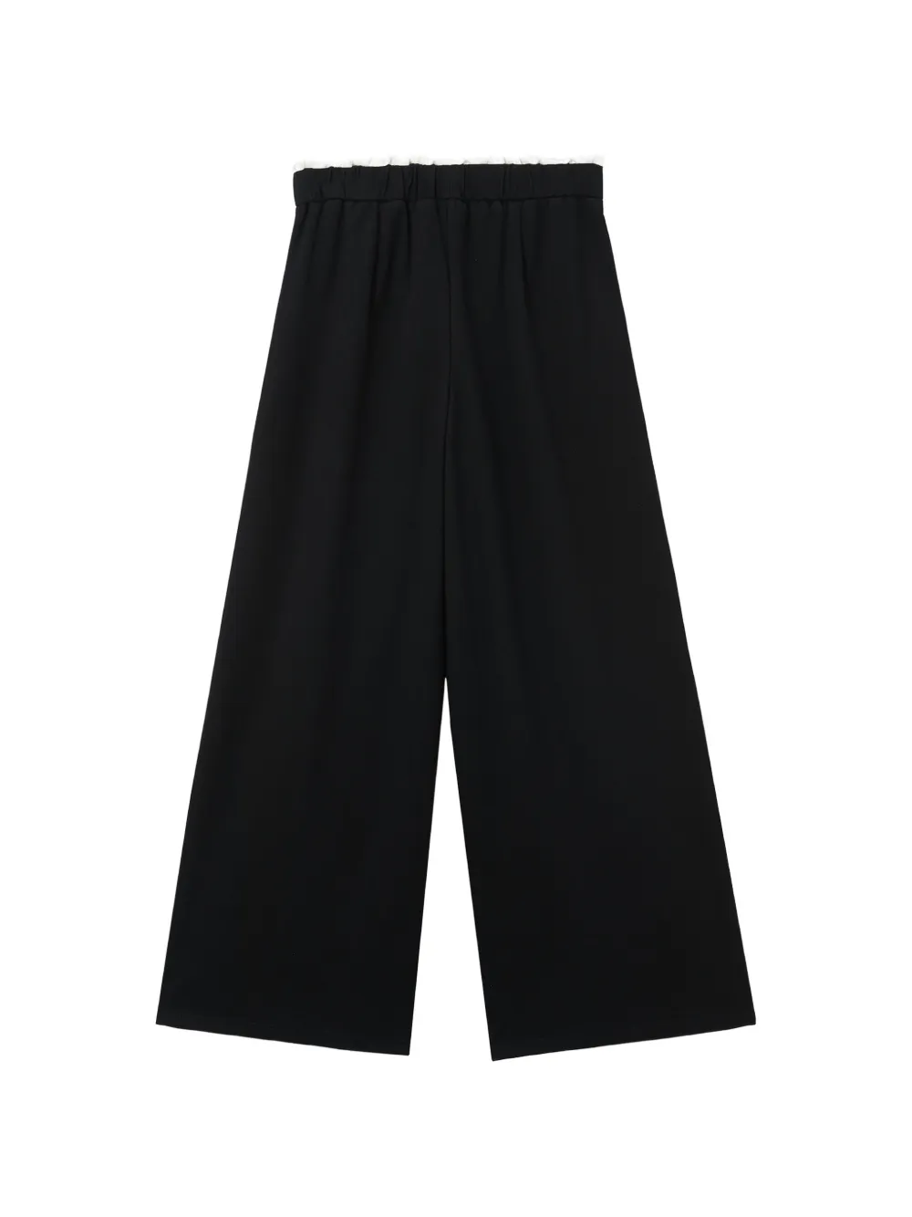 tout a coup Broek met wijde pijpen Zwart