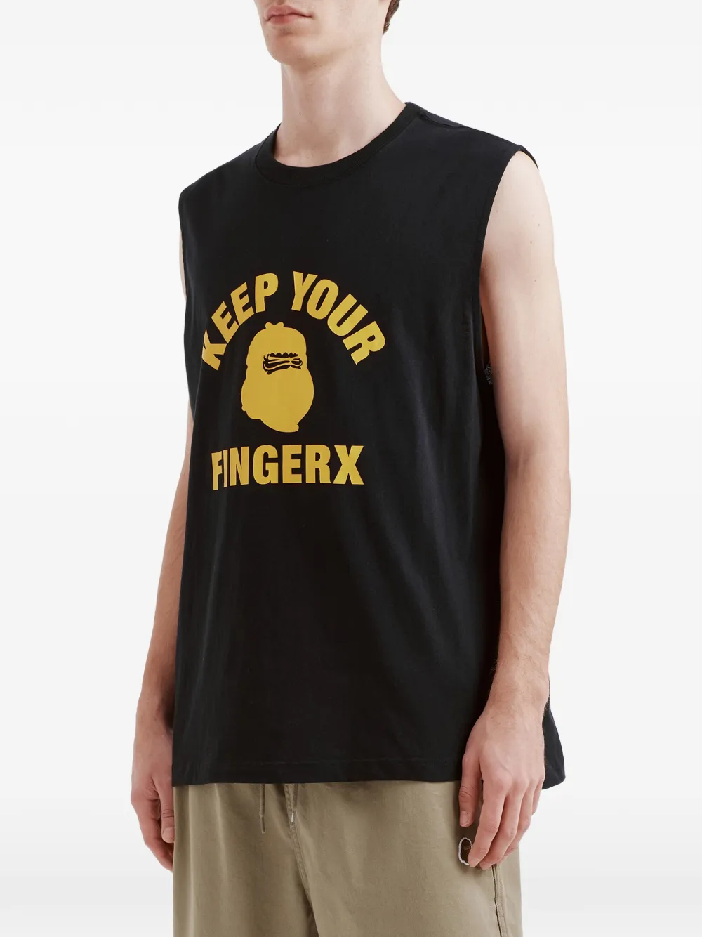 Graphic-Print Tank Top
