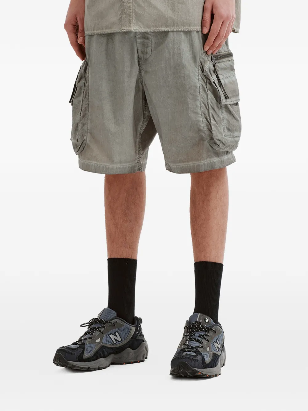 izzue Shorts met ritszak Grijs