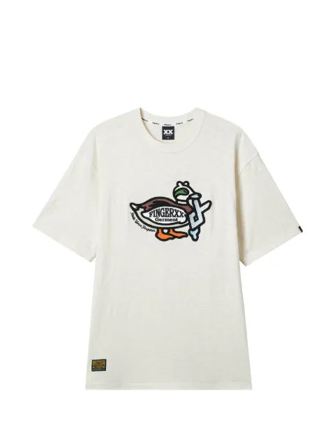 FINGERCROXX embroidered T-shirt