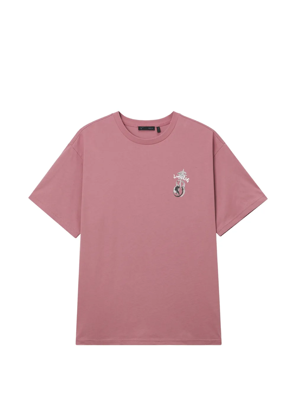 FIVE CM graphic print T-shirt - Rosa