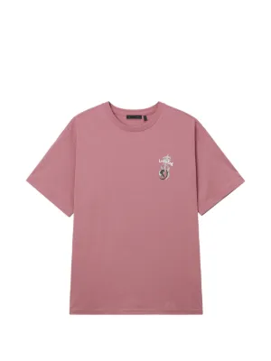 EVISU logo-print T-shirt | Red | FARFETCH