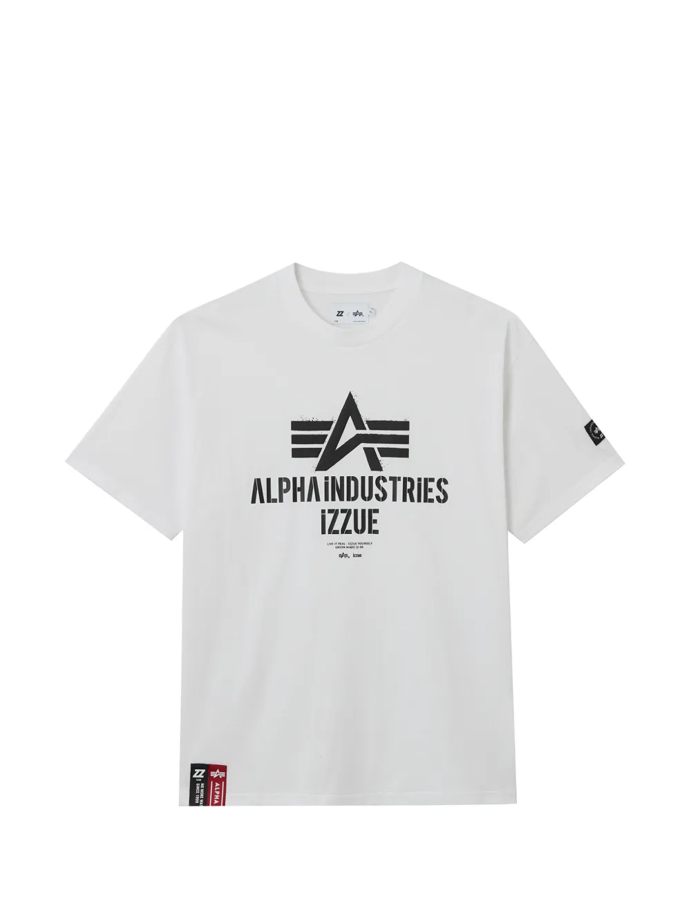 izzue graphic T-shirt - Bianco
