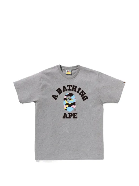 A BATHING APE® logo print T-shirt