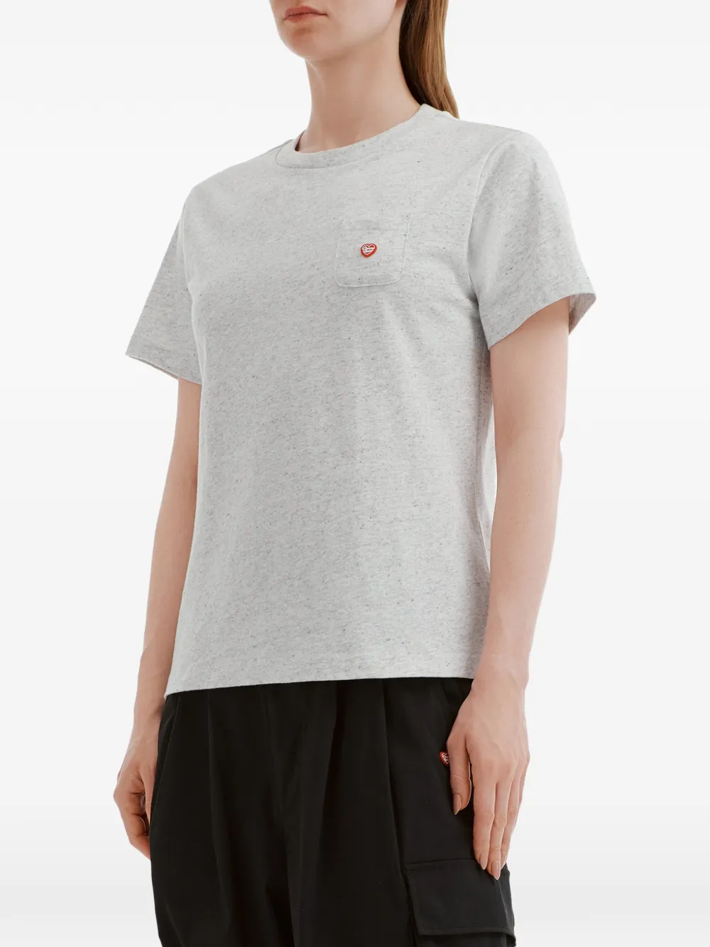  Chocoolate Logo-patch T-shirt - Grey 