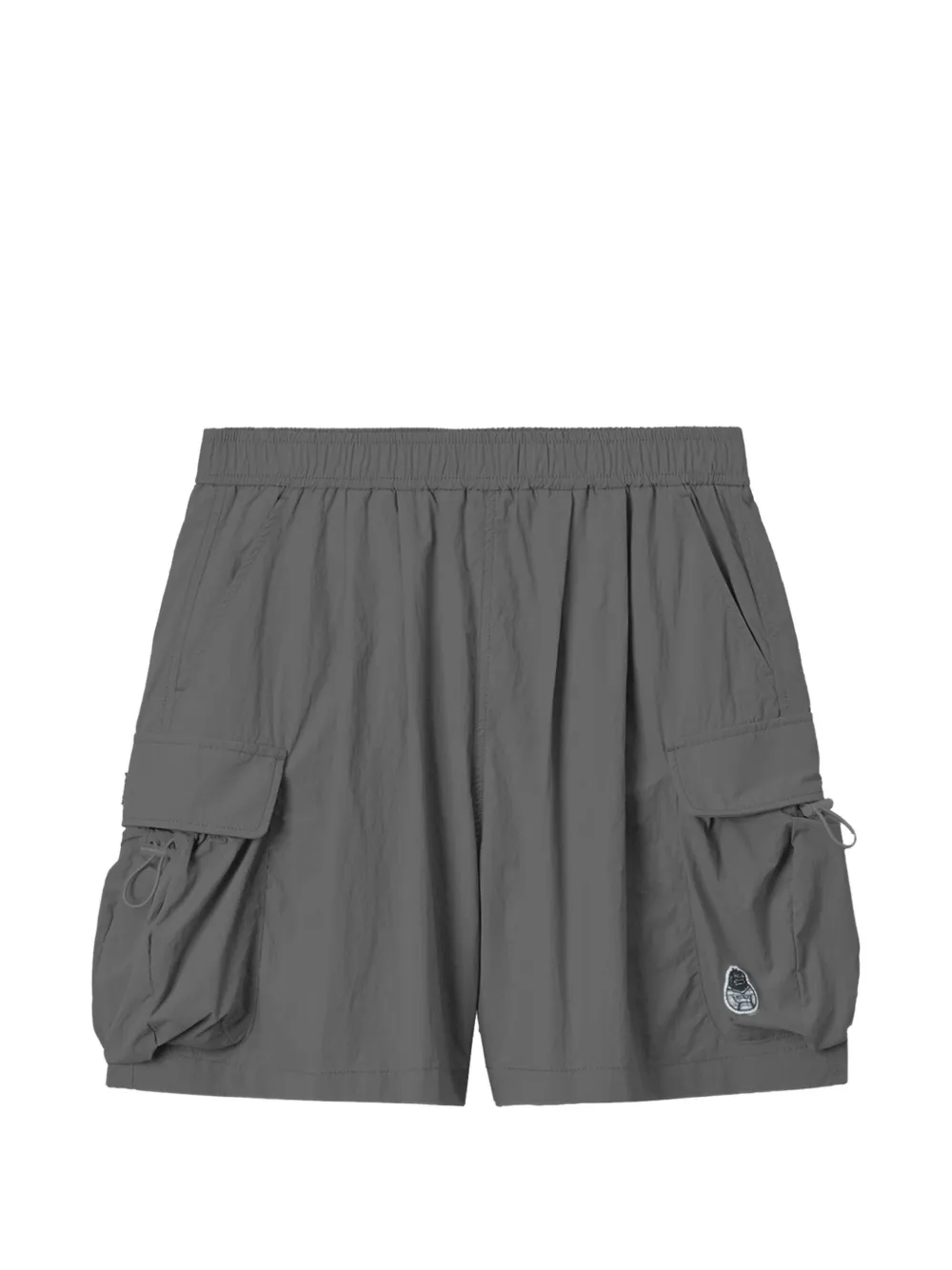 FINGERCROXX pocket drawstring shorts - Grigio