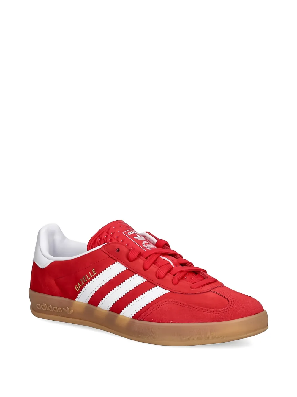adidas Kids Gazelle lace-up sneakers - Rosso