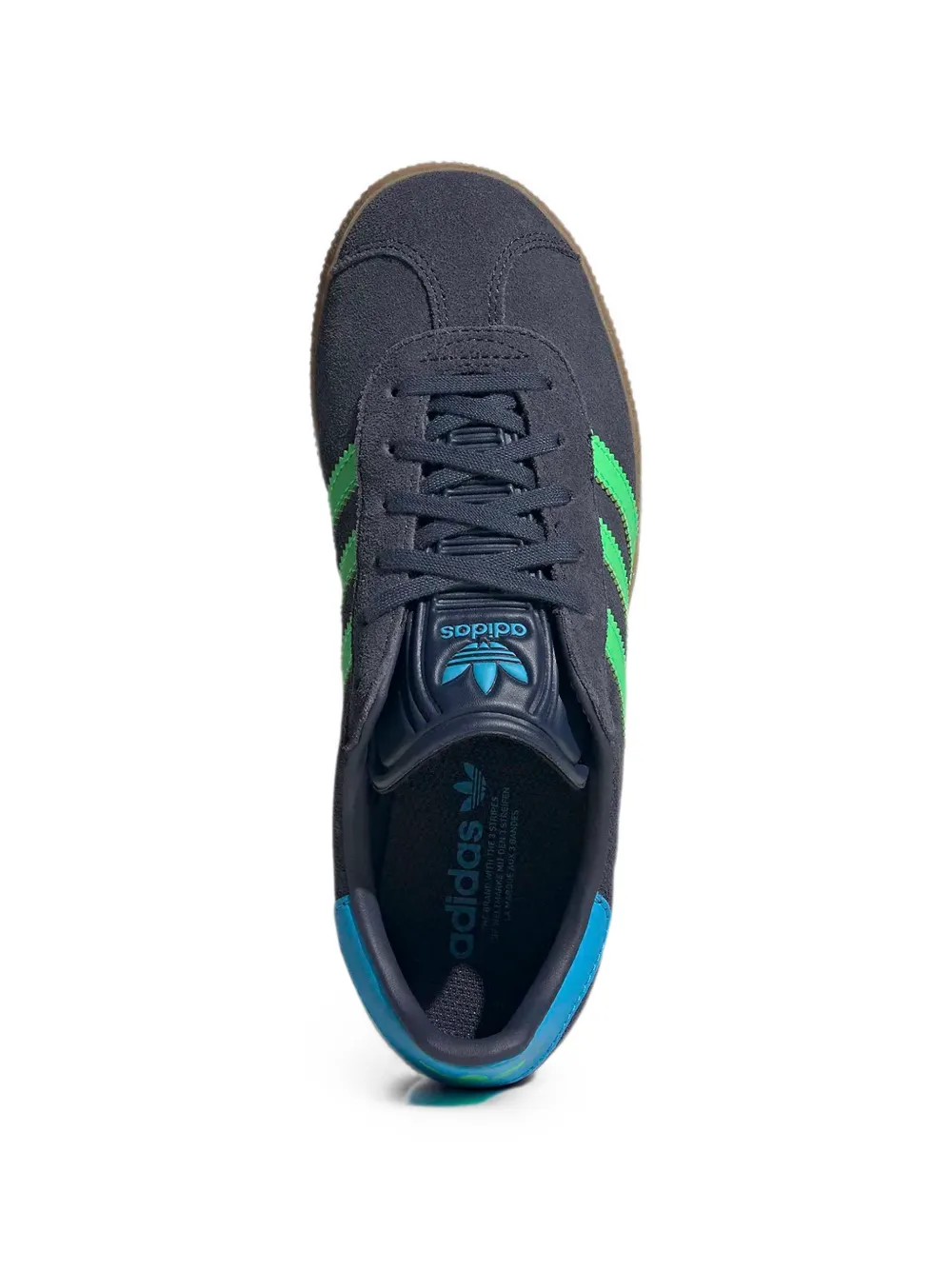 adidas Kids Gazelle logo-print sneakers Grijs