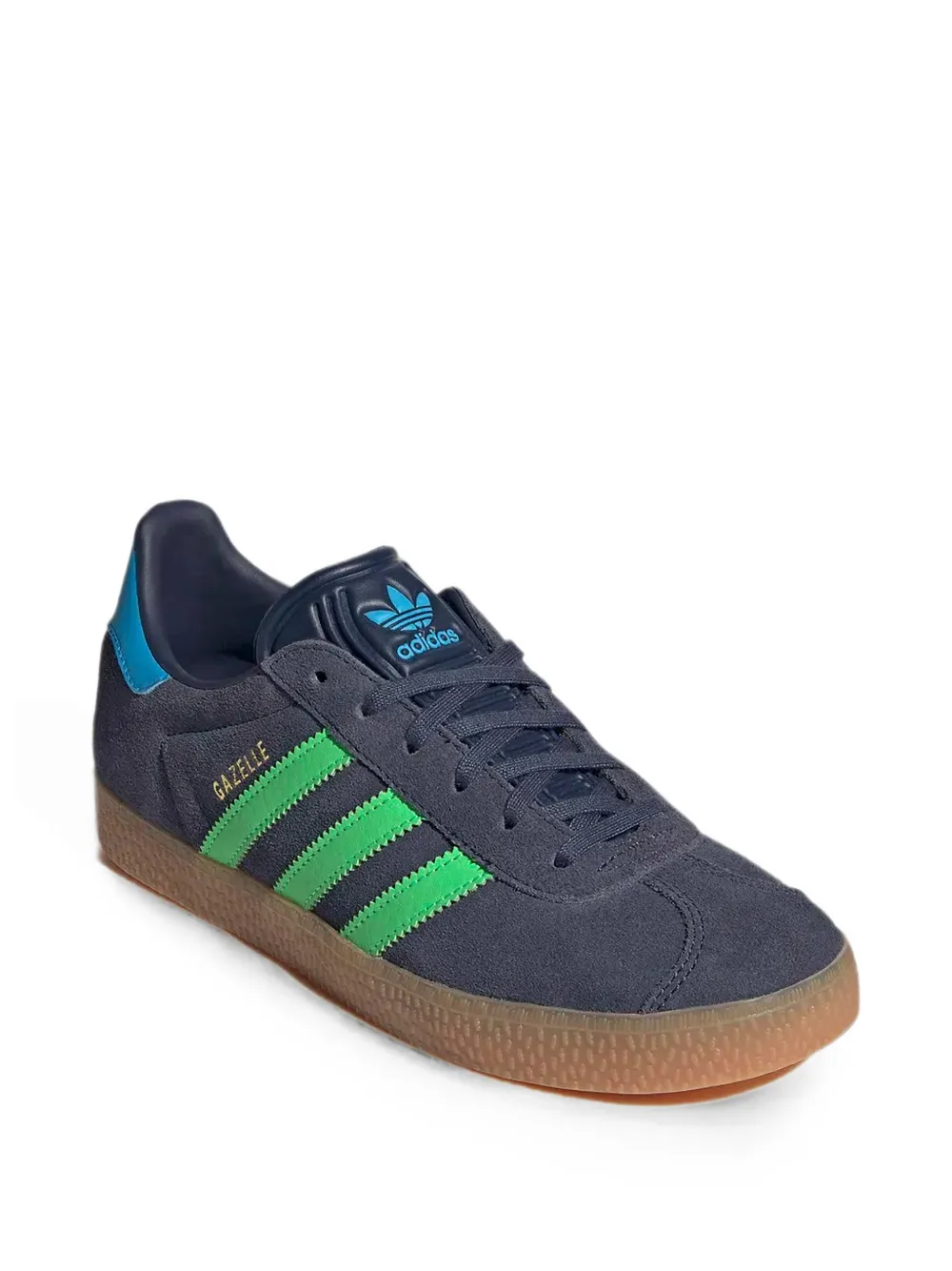 adidas Kids Gazelle logo-print sneakers - Grigio