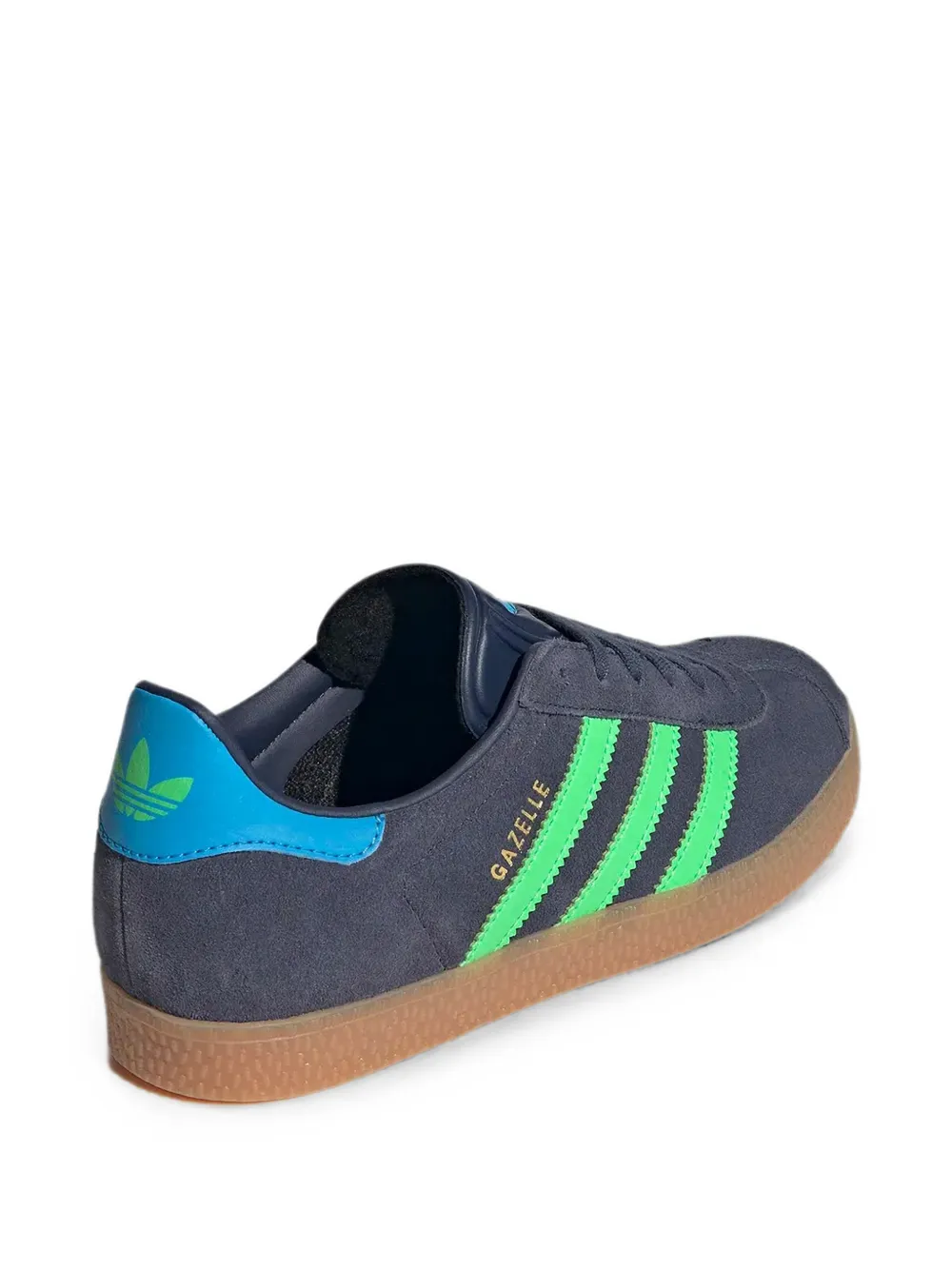 adidas Kids Gazelle logo-print sneakers Grijs