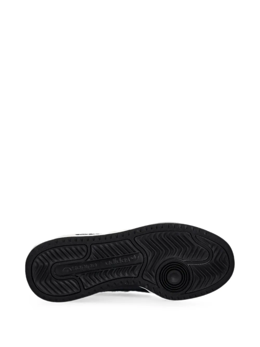 adidas Kids Forum 2000 gestreepte sneakers Zwart
