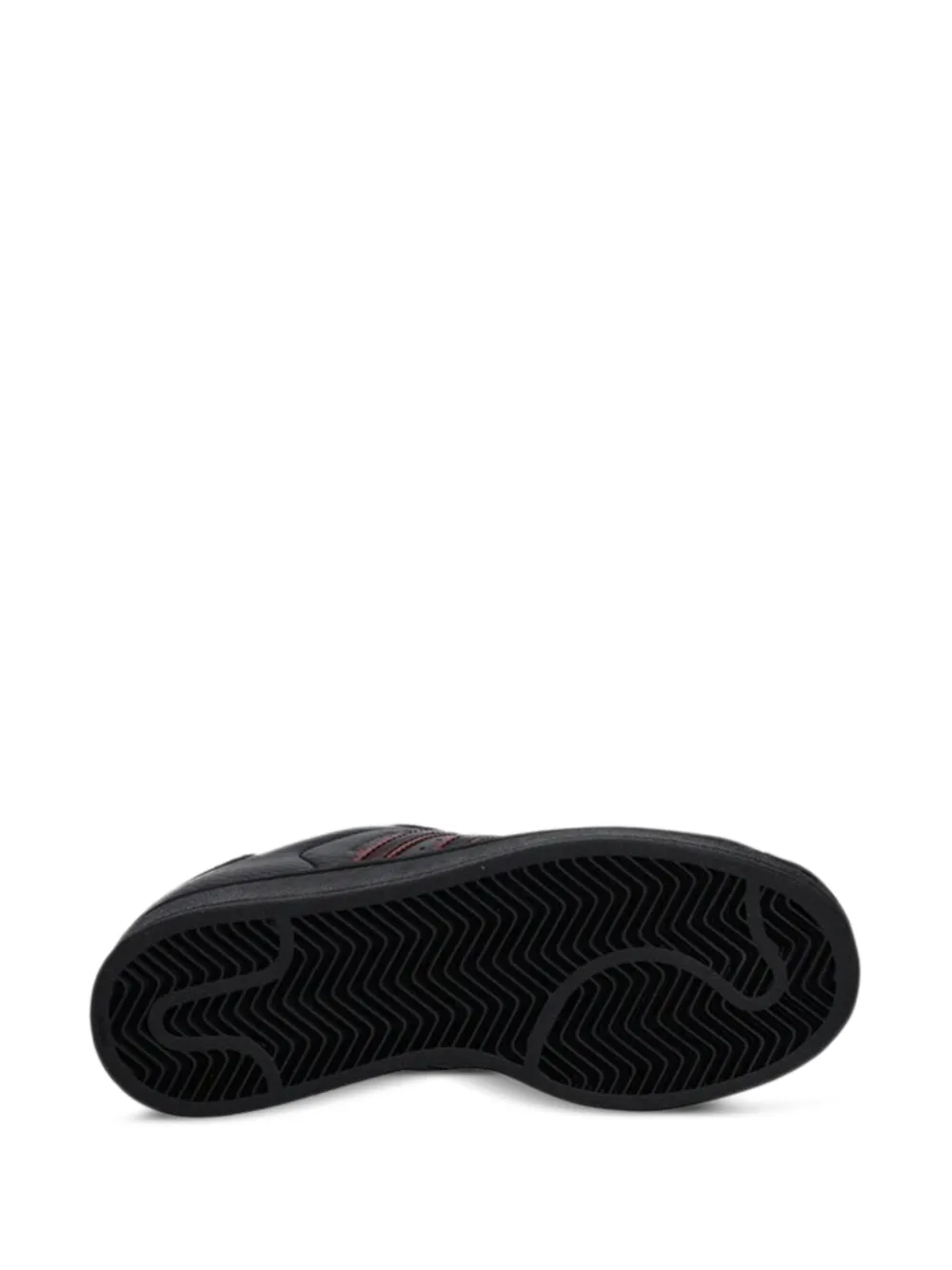 adidas Kids Superstar leren sneakers Zwart