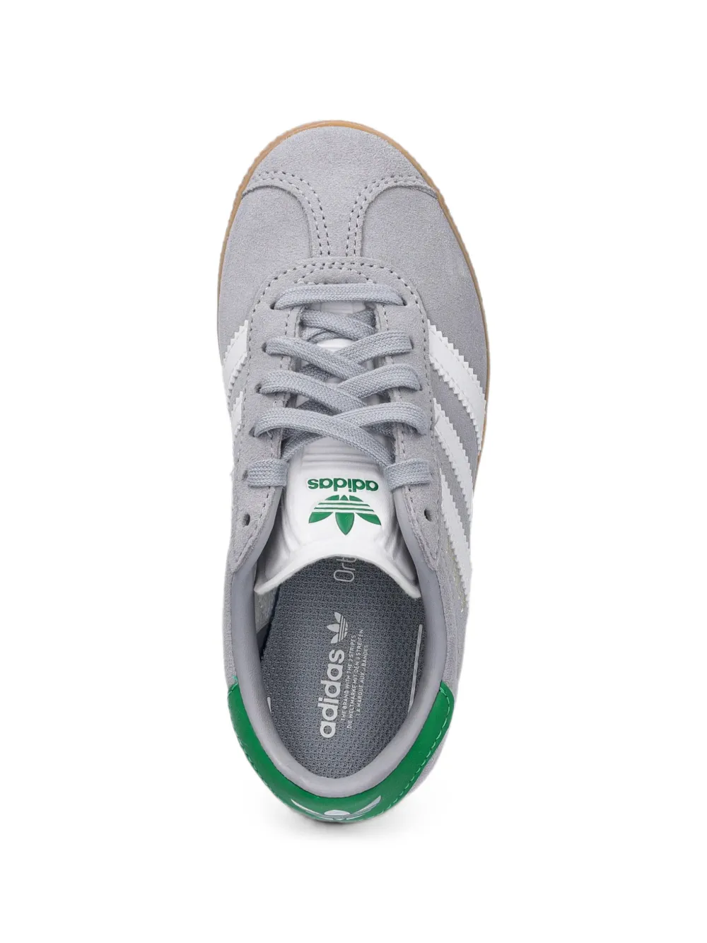 adidas Kids Gazelle gestreepte sneakers Grijs