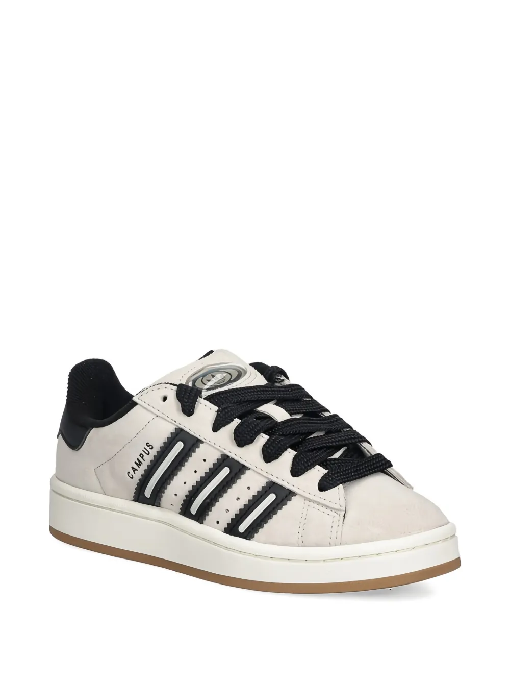 adidas Kids Campus 00s lace-up leatehr sneakers - Toni neutri