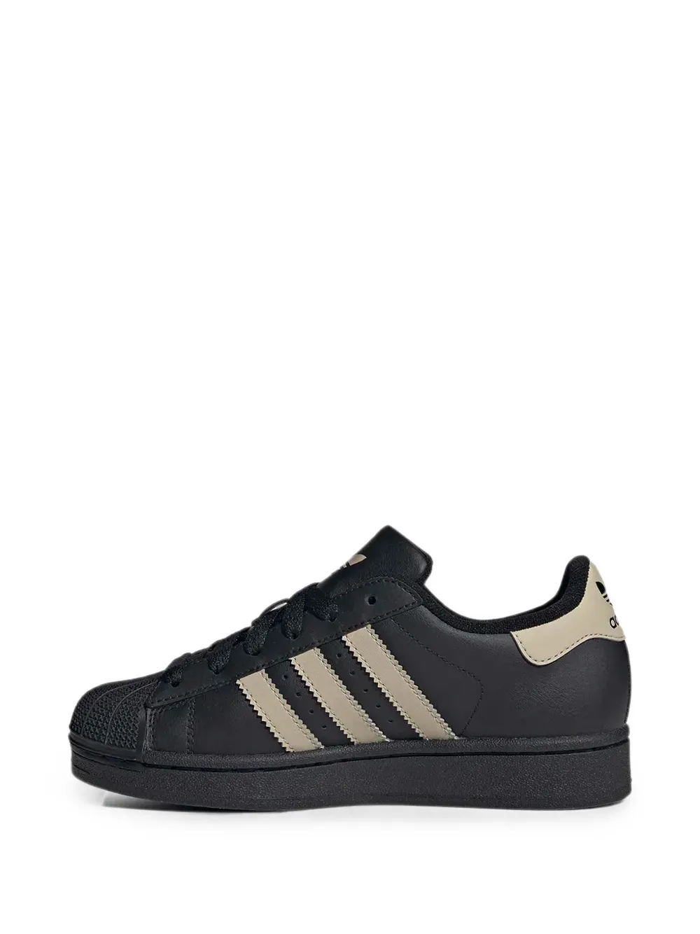adidas Kids Superstar II shell-toe sneakers Zwart