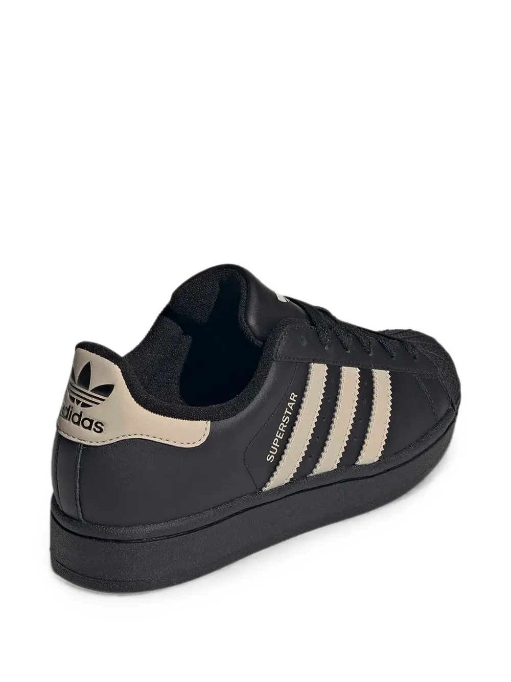 adidas Kids Superstar II shell-toe sneakers Zwart