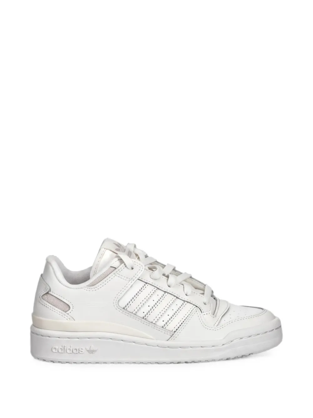 adidas Kids Forum Low CL sneakers met drie strepen Wit