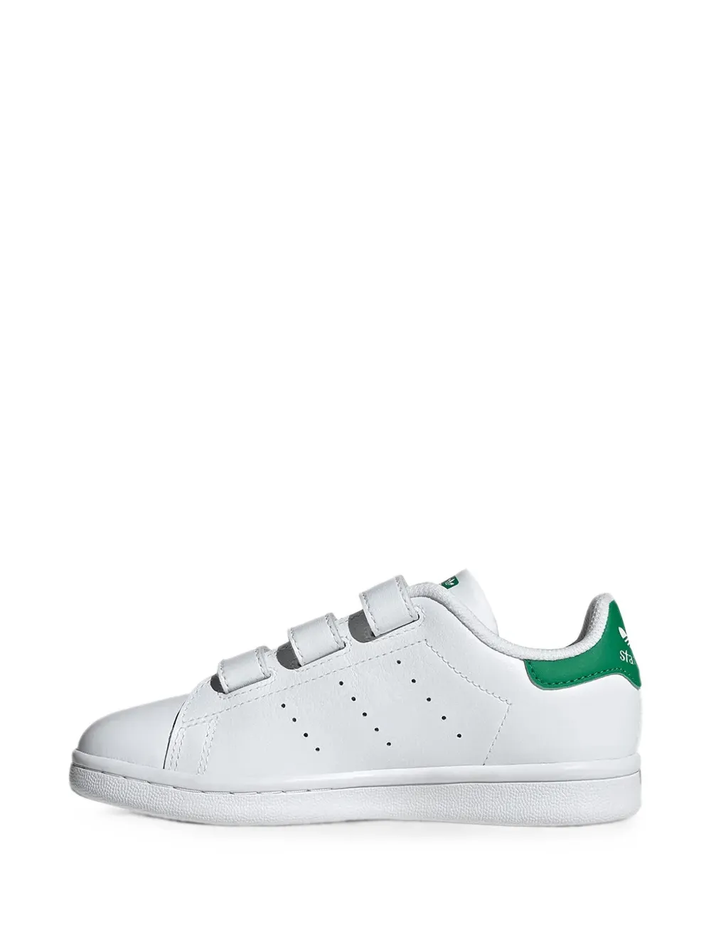 adidas Kids Stan Smith touch-strap sneakers Wit