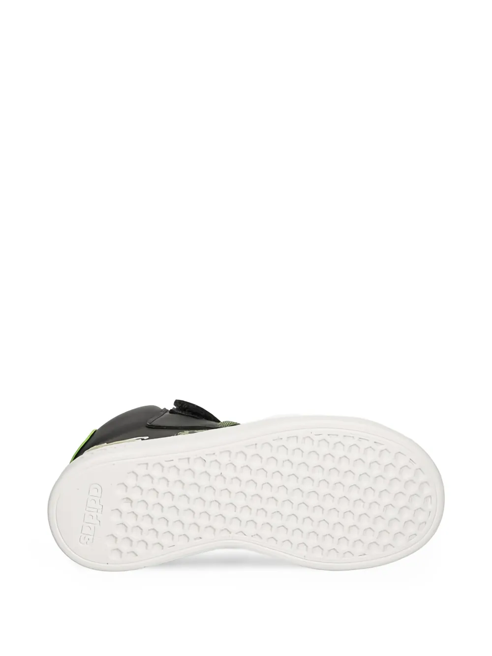 adidas Kids High-top sneakers met dieren-patroon Zwart