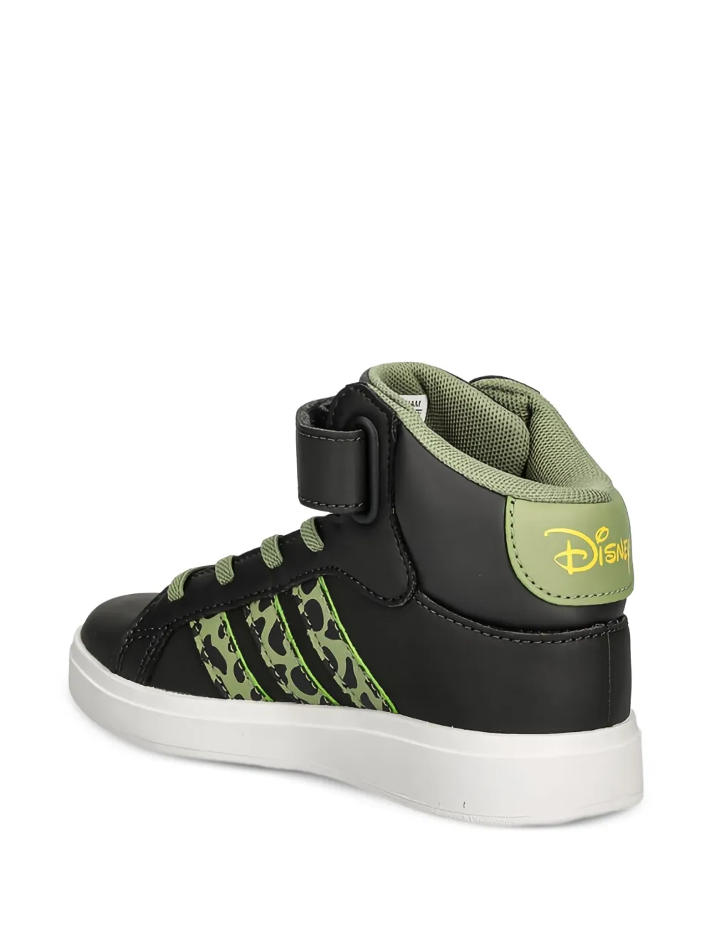 adidas Kids High-top sneakers met dieren-patroon Zwart